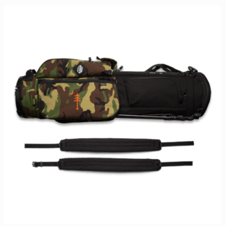 Jones -Rover Stand Bag - Black/Cordura Camo- Tree and Moon