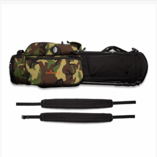 Jones -Rover Stand Bag - Black/Cordura Camo- The Tree Farm