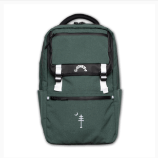 Jones -A2 Backpack- Dark Green - Tree and Moon