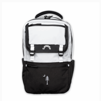 Jones -A2 Backpack- Moon Gray/Black - Tree and Moon