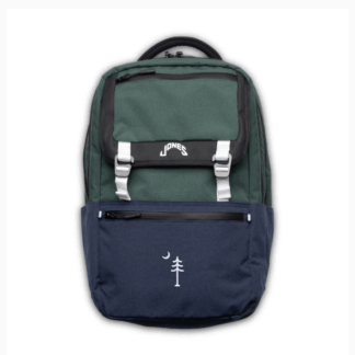 Jones -A2 Backpack- Dark Green/Navy - Tree and Moon