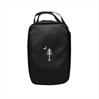Jones -Classic Shoe Bag - Black- Tree and Moon