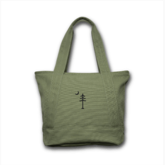 Jones -Tote Bag - Moss - Tree and Moon