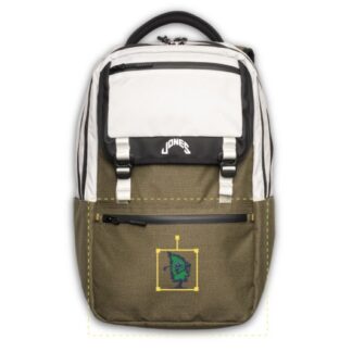 Jones -A2 Backpack- Olive Night/Bone - Tree Monster