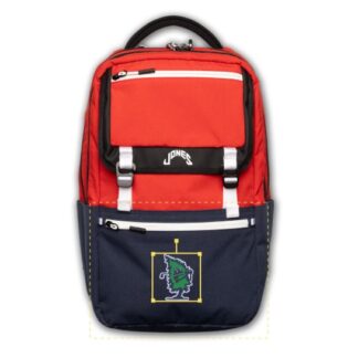Jones -A2 Backpack- Red/Navy - Tree Monster
